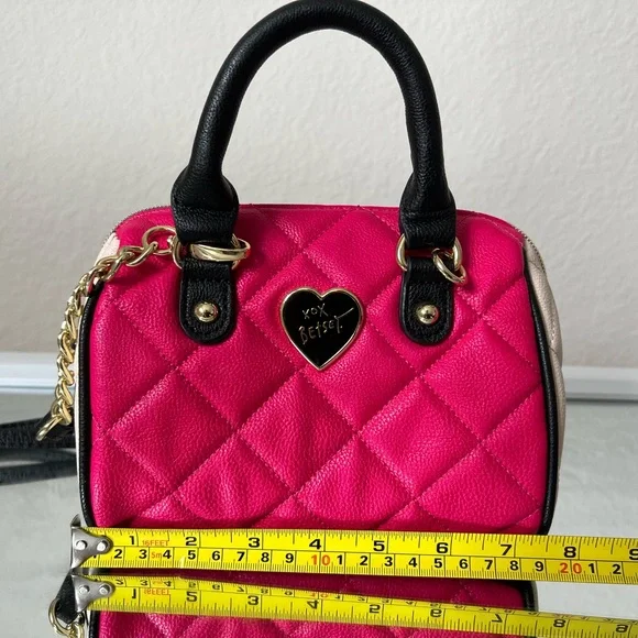 Luv Betsey by Betsey Johnson Mini Barrel Crossbody Bag - Picture 10 of 12